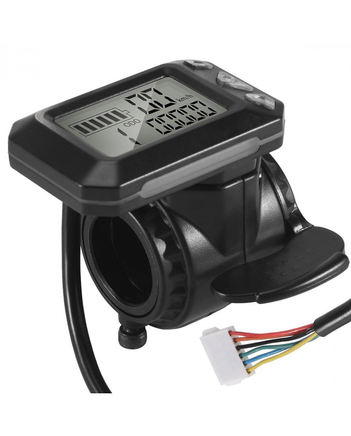 24V 36V Réglable Électrique Scooter Affichage Écran Interrupteur Accélérateur pour 5.5 Pouces Scooter Pièces (6 Broches)