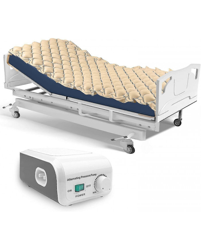 Matelas à pression alternée pour les plaies de lit, coussin de lit pour prévenir les plaies de lit pour lit [...]