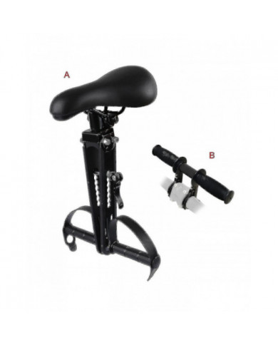 Siège de vélo pour enfants pour vélos de montagne Sièges de vélo montés à l’avant faciles à installer pour les enfants