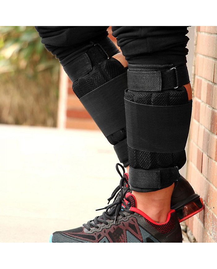 2 paquets 16kg Exercice pondéré à la cheville réglable Entraînement lesté jambes