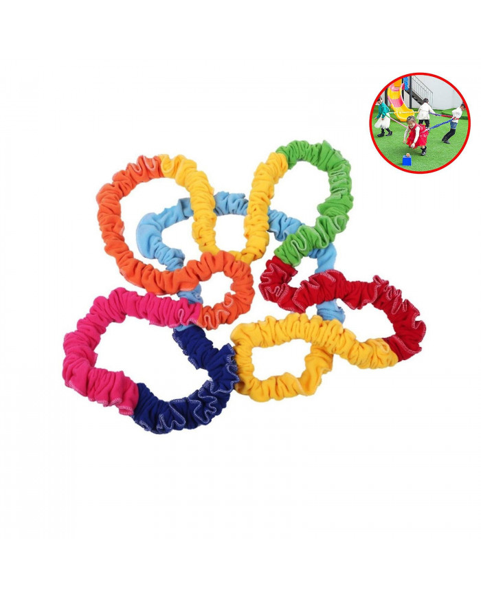 Kids Gift Cooperative Stretchy Band Intégrations Dynamic-movement Exercice Latex Band