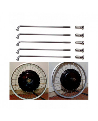 36pcs Rayons de vélo Longue durée Muti-fonction Léger Mountain Bicycle Spokes pour vélo