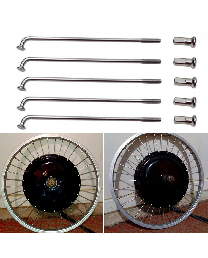 36pcs Rayons de vélo Longue durée Muti-fonction Léger Mountain Bicycle Spokes pour vélo