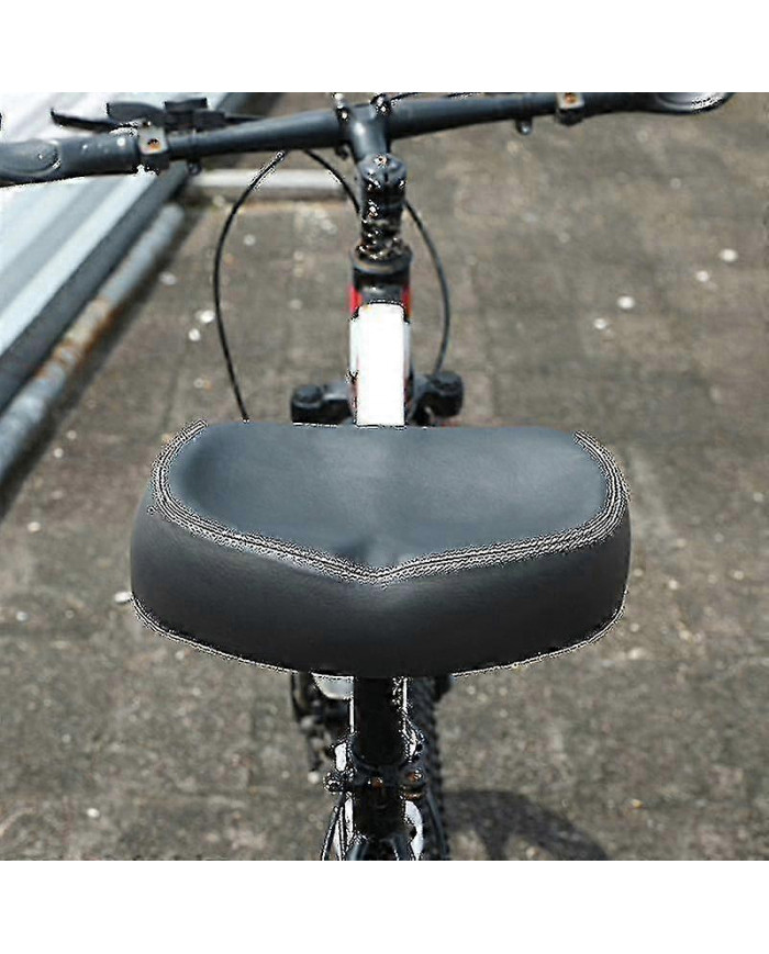 Selle de vélo large grand vélo sans nez Soft Pu Seat accessoires pour vélo