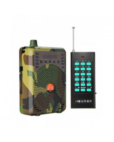 Chasse Leurre Appels Électronique Oiseau Appelant Camouflage Électrique Chasse Haut-Parleur Mp3 Télécommande-