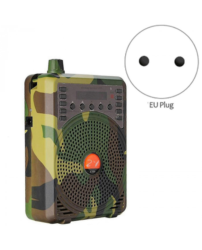 Chasse Leurre Appels Électronique Oiseau Appelant Camouflage Électrique Chasse Haut-Parleur Mp3 Télécommande-