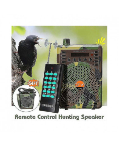 Chasse Leurre Appels Électronique Oiseau Appelant Camouflage Électrique Chasse Haut-Parleur Mp3 Télécommande-