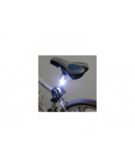 10x Lampe de vélo Vélo Lumière avant Feu arrière Roue Lumière Led Silicone Lampe
