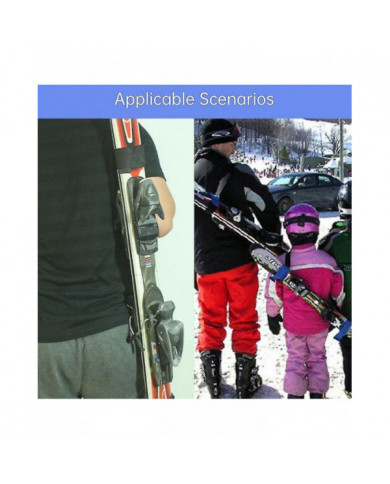 Sangles de ski Skimate, sangles de ski pour le transport, sangle de porte-skis