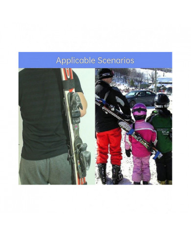 Sangles de ski Skimate, sangles de ski pour le transport, sangle de porte-skis