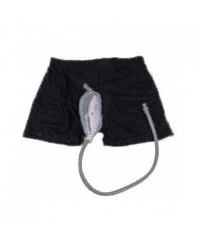 Sac d’urinoir masculin réutilisable Sac d’urine Silicone Entonnoir d’urine Collecteur de porte-pipi avec cathéter [...]