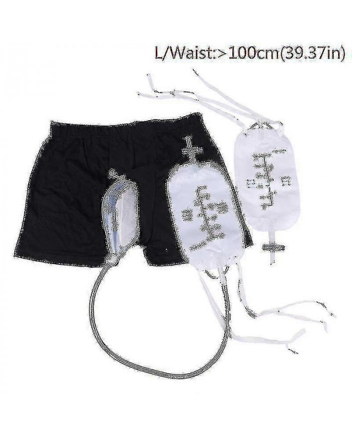 Sac d’urinoir masculin réutilisable Sac d’urine Silicone Entonnoir d’urine Collecteur de porte-pipi avec cathéter [...]