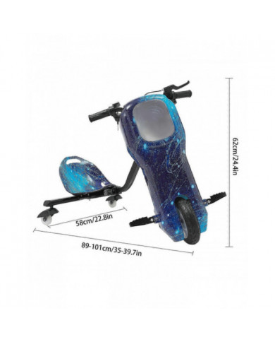 Scooter électrique pour enfants à 3 vitesses Scooter pour enfants