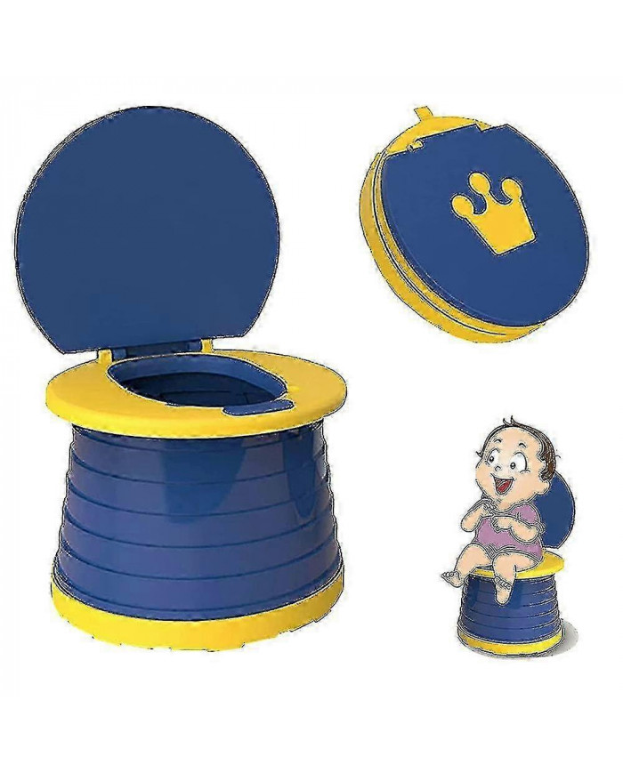 Toilettes pliantes pour enfants Siège de toilette portable Garçons Filles Pliable