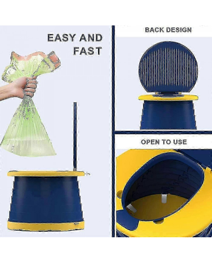 Toilettes pliantes pour enfants Siège de toilette portable Garçons Filles Pliable