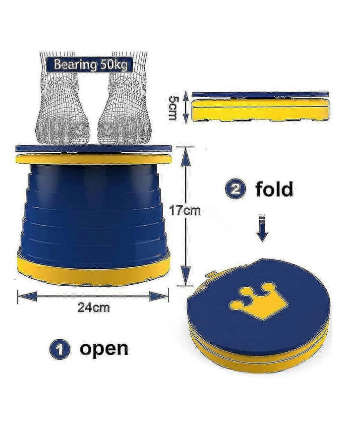 Toilettes pliantes pour enfants Siège de toilette portable Garçons Filles Pliable