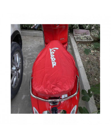 1pc Moto Imperméable Housse De Siège Extensible Accessoires Cas Pour Vespa Gts300 150 Étanche À La Poussière [...]
