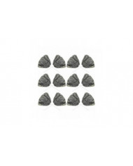 24 Pack Cheerleading Metallic Pom Pom Pom 12 pouces Pom Pom Poms avec bâton