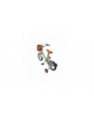 Vélo pour enfants de 12 pouces vert/jaune/rose