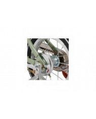 Vélo pour enfants de 12 pouces vert/jaune/rose