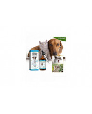 Traitement de la toux pour chiens, solution de gouttes à base de plantes pour les chiens complément alimentaire, [...]