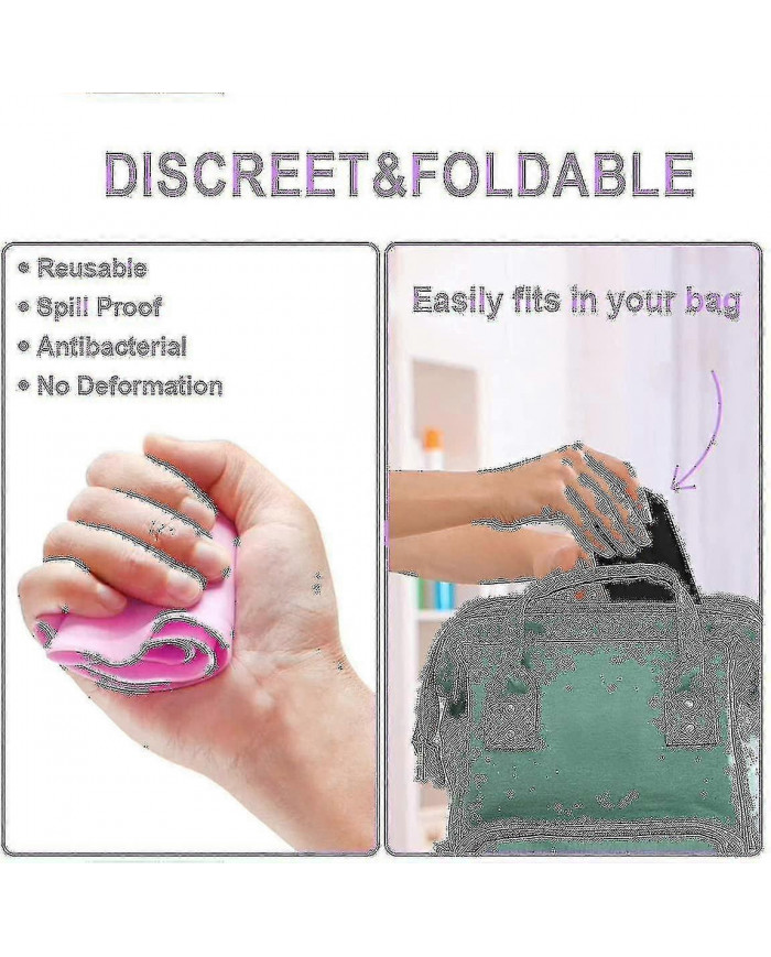 Dispositif d’urination féminine - Entonnoir d’urinoir 5 pièces pour femmes Entonnoir de pipi féminin réutilisable [...]