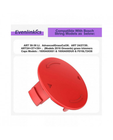 1600A00X61 / 1600A00DU0 / F016L72438 Couvercle de bobine de rechange pour Bosch ART 30-36 LI / ART 24 / ART 2