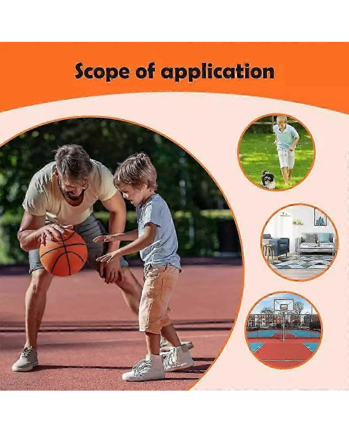 Le Handleshh Silent Foam Basketball Dribble Ballons de Basket-ball Silencieux d’intérieur