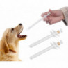 Pet Piller 4 Pieces Plastic Pet Pill Poppers Handy Durable Pet Pill Dispenser