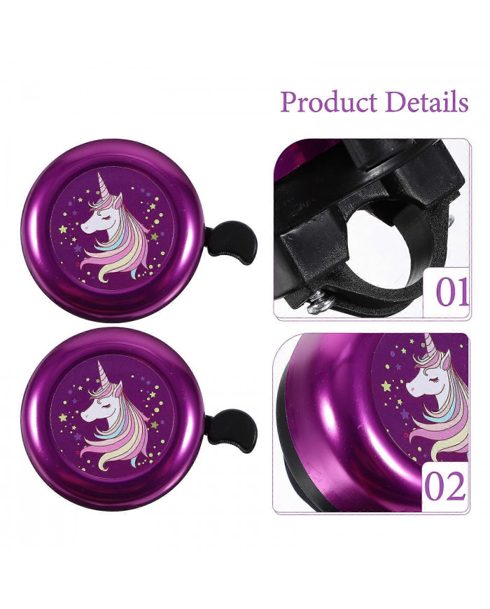 Vélo Guidon Cloche Enfants Vélo Bande Dessinée Cloche Forte Clair Son Vélo Anneau Cloche Cyclisme Approvisionnement