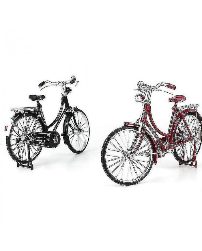 1: 10 Alliage Classic Retro Bicycle Model Ornament