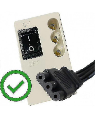 Pédale pour Alfa, Elna, Babylock, Janome, machine à coudre Pfaff.