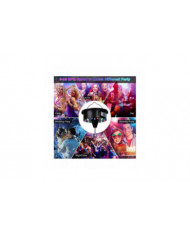 Lumières rotatives du moteur de boule disco avec télécommande, 18 LED pour 12, 16, 20, 24 pouces Mirror Ball [...]