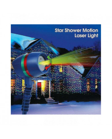 Lumières De Jardin Étoile De Noël Projecteur D’éclairage Mobile Leds Couleur Vert Rouge Pour Décoration De Fête [...]