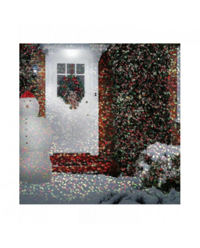 Lumières De Jardin Étoile De Noël Projecteur D’éclairage Mobile Leds Couleur Vert Rouge Pour Décoration De Fête [...]