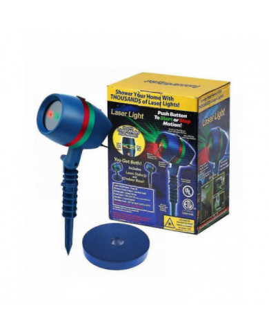 Lumières De Jardin Étoile De Noël Projecteur D’éclairage Mobile Leds Couleur Vert Rouge Pour Décoration De Fête [...]