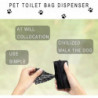 2Pcs Poop Bag Dispenser. Dog Poop Bag. Waste For Dogs Poop Picker Dogs. Black Crday Gift