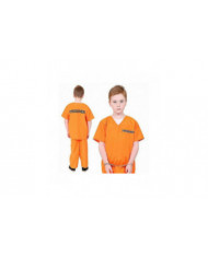 Costume de détenu adulte Orange Prisonnier Jumpsuit Jailbird Outfit Pour Halloween Orange Prisonnier Costume [...]