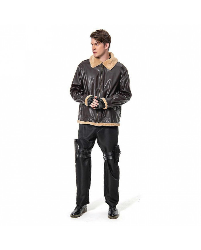 Leon Cosplay Costume Wesker Pants Evil 4 Remake Game Halloween Carnaval Party Scott Kennedy Service Secret Service [...]