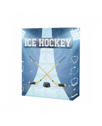 Calendrier de l’Avent Hockey sur glace 2024 pour les enfants et la famille, Calendrier du compte à rebours de Noël [...]
