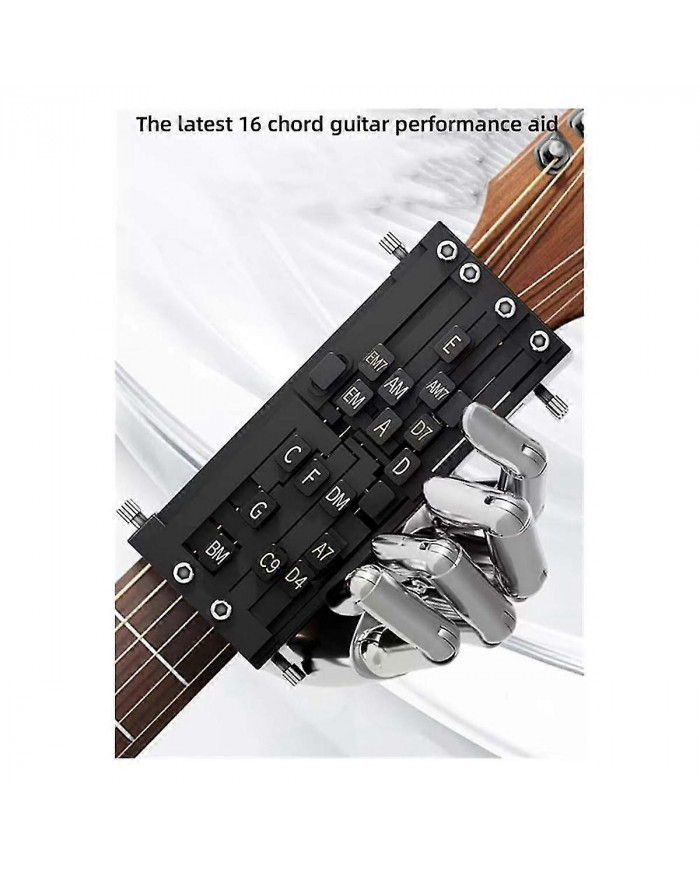 Outil d’aide à l’apprentissage de la guitare avec 16 accords, Guitar Chord Trainer Système d’apprentissage des [...]