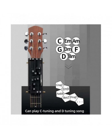 Outil d’aide à l’apprentissage de la guitare avec 16 accords, Guitar Chord Trainer Système d’apprentissage des [...]