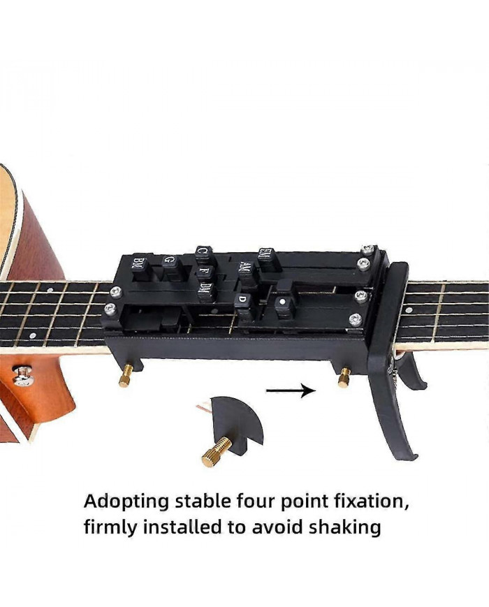 Outil d’aide à l’apprentissage de la guitare avec 16 accords, Guitar Chord Trainer Système d’apprentissage des [...]