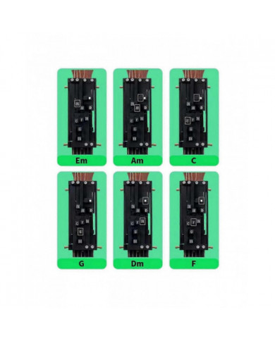 Outil d’aide à l’apprentissage de la guitare avec 16 accords, Guitar Chord Trainer Système d’apprentissage des [...]