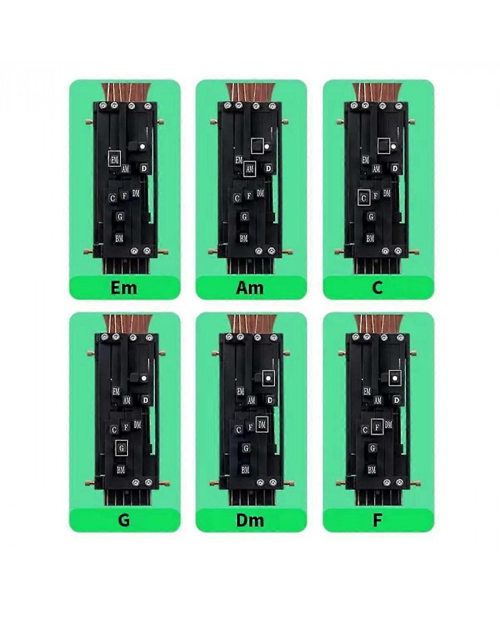 Outil d’aide à l’apprentissage de la guitare avec 16 accords, Guitar Chord Trainer Système d’apprentissage des [...]