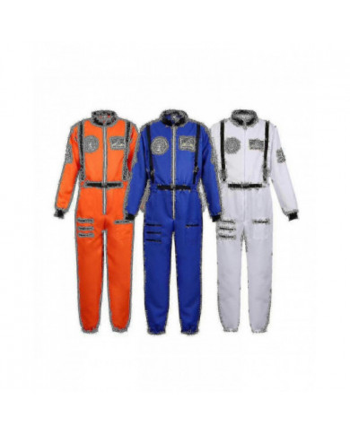Costume d’astronaute Space Suit pour adultes Cosplay Costumes Zipper Halloween Costume Couple Flight Jumpsuit Plus [...]