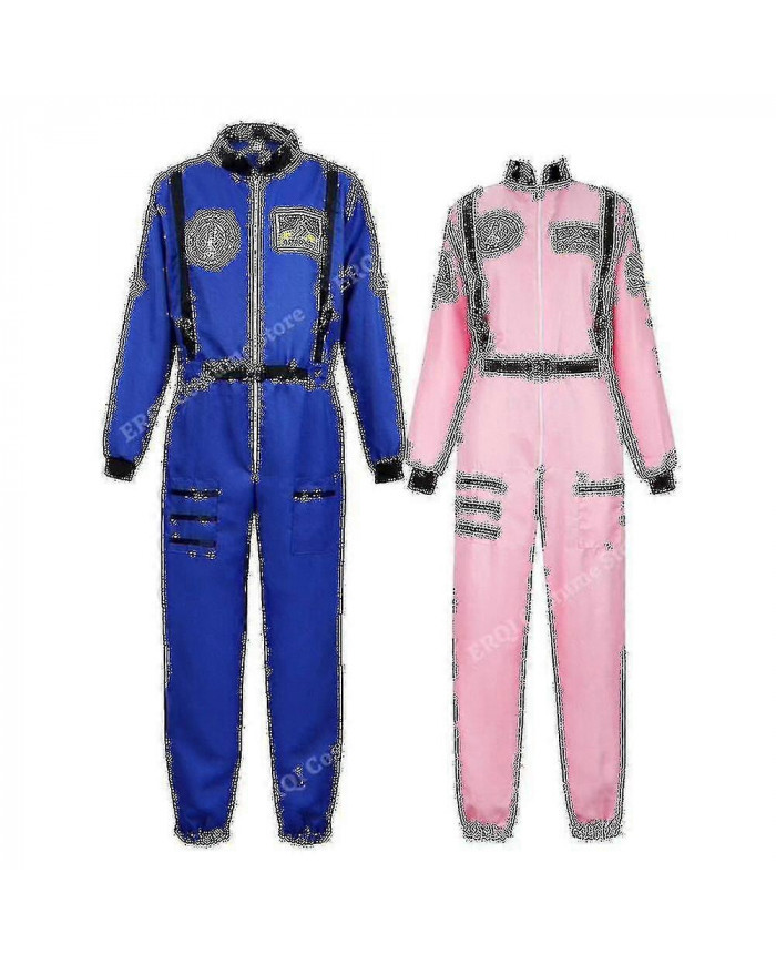 Costume d’astronaute Space Suit pour adultes Cosplay Costumes Zipper Halloween Costume Couple Flight Jumpsuit Plus [...]