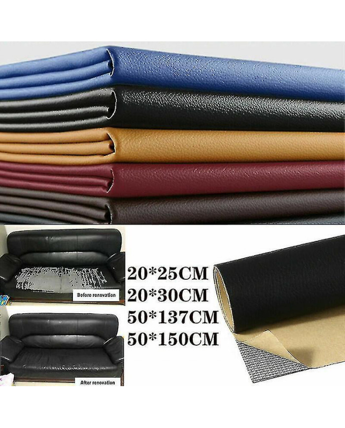 Autocollant de réparation de cuir Patch Canapé Canapé Siège d’auto Chaise Rénovation Autocollant