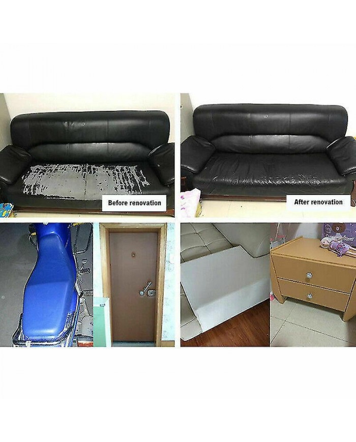 Autocollant de réparation de cuir Patch Canapé Canapé Siège d’auto Chaise Rénovation Autocollant