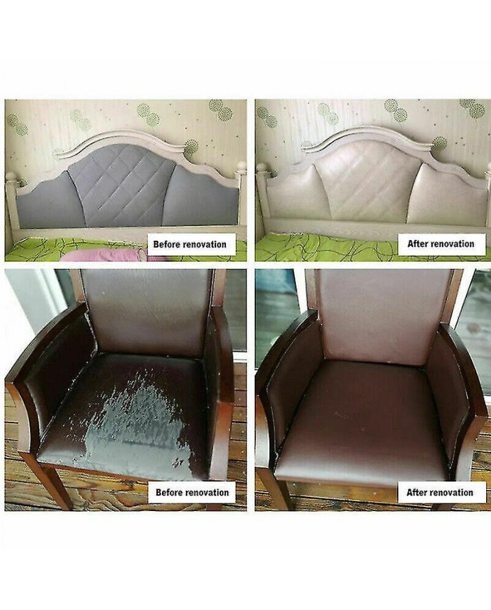 Autocollant de réparation de cuir Patch Canapé Canapé Siège d’auto Chaise Rénovation Autocollant